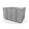 Gaylord Archival® Extra-Large 10-Drawer Locking Horizontal Flat File