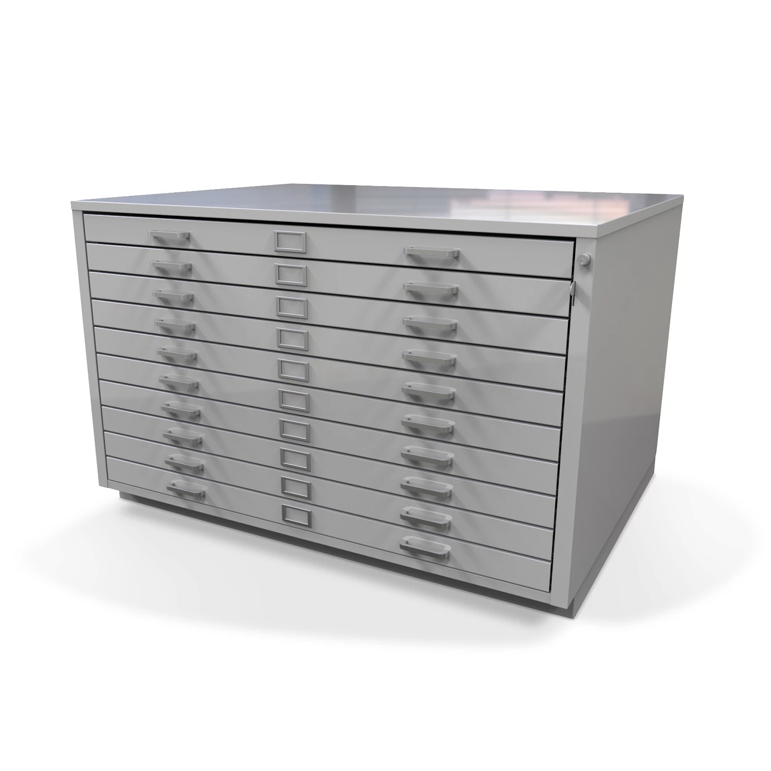 Gaylord Archival® Extra-Large 10-Drawer Locking Horizontal Flat File 1 Gaylord Archival® Extra-Large 10-Drawer Locking Horizontal Flat File
