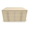 Gaylord Archival® Extra-Large 8-Drawer Horizontal Flat File