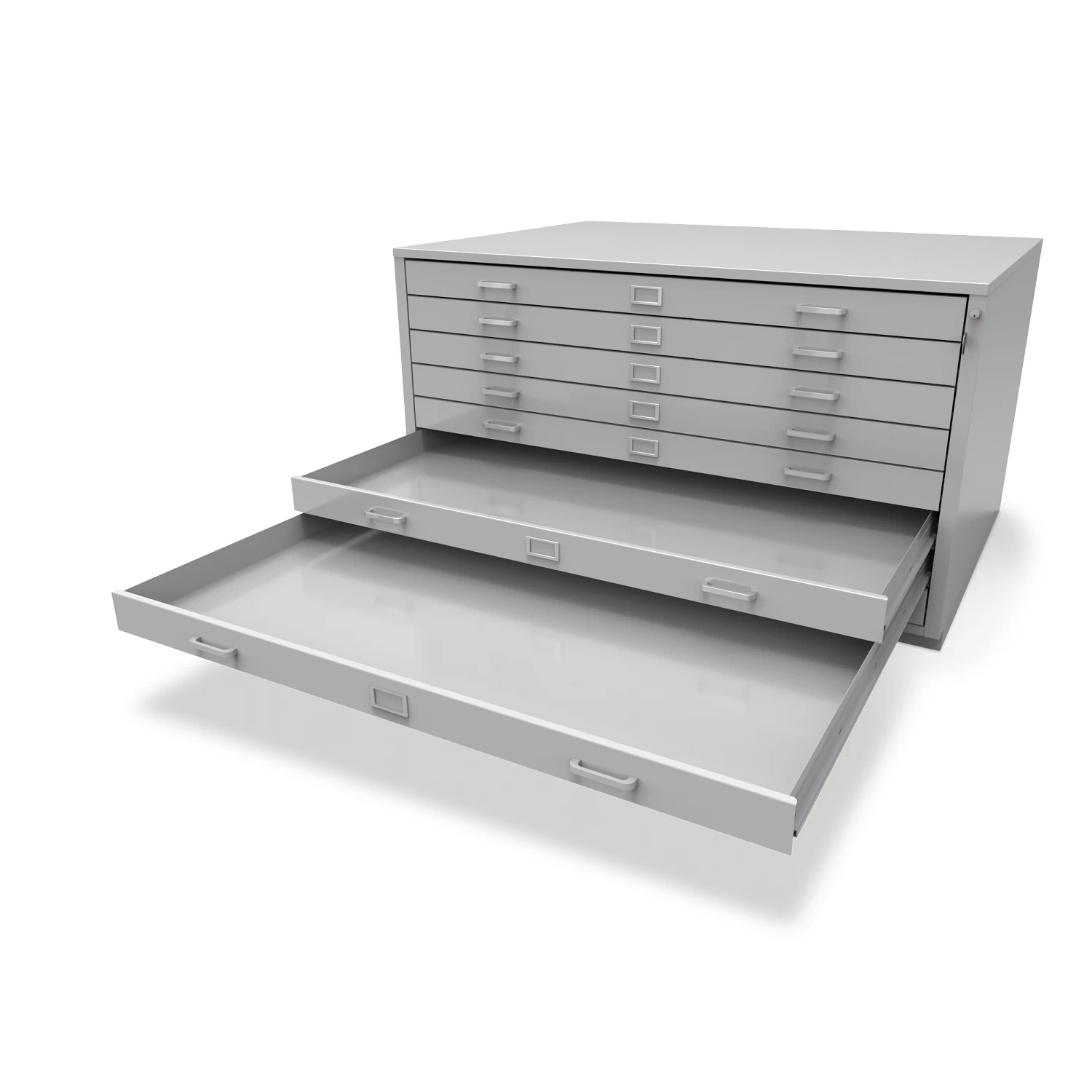 Gaylord Archival® Extra-Large Locking 8-Drawer Horizontal Flat File 2 Gaylord Archival® Extra-Large Locking 8-Drawer Horizontal Flat File - Image 2