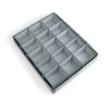 Gaylord Archival® 15-Compartment Blue Artifact Tray