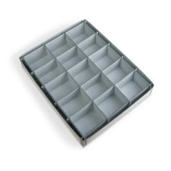 Gaylord Archival® 15-Compartment Blue Artifact Tray
