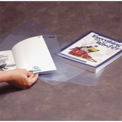 CoLibri Systems 3.5 Mil Polyethylene Small Book Covering Pouches (250-Pack)