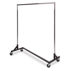 High-Capacity Mobile Textile Rack