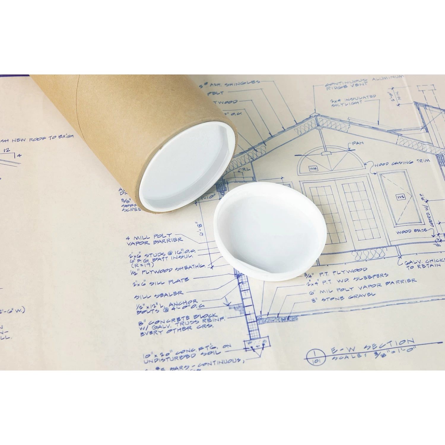 Gaylord Archival® 6" Roll Storage Tube Plugs (2-Pack) 1 Gaylord Archival® 6" Roll Storage Tube Plugs (2-Pack)