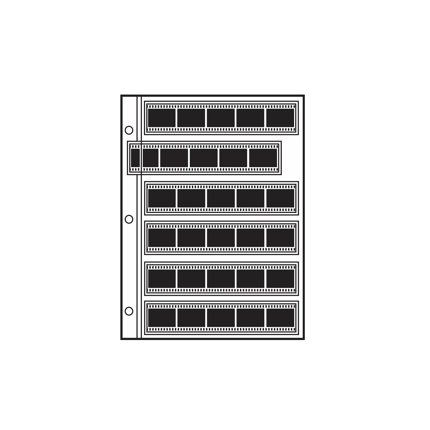 Print File® Ultima Polypropylene 35mm Negative Preservers (25-Pack) 1 Print File® Ultima Polypropylene 35mm Negative Preservers (25-Pack)