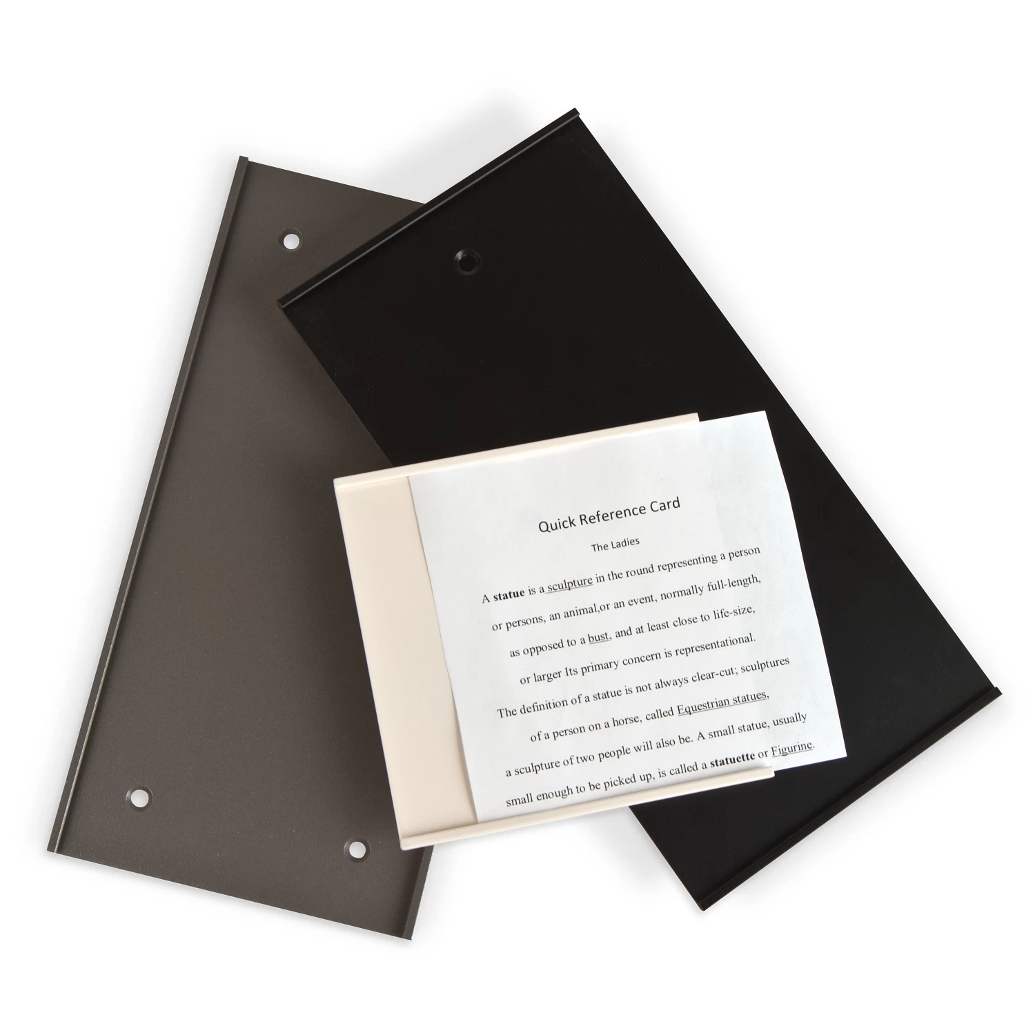 Aluminum Wall-Mount Slip-In Label Holder 1 Aluminum Wall-Mount Slip-In Label Holder